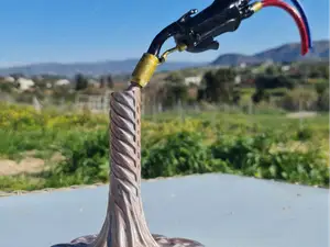 Welding Torch Spill Sculpture