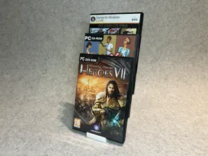 Display stand for 3 games or DVD movies