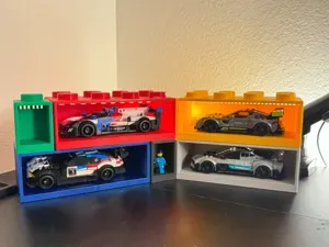 Modular Display Brick for Speed Champions
