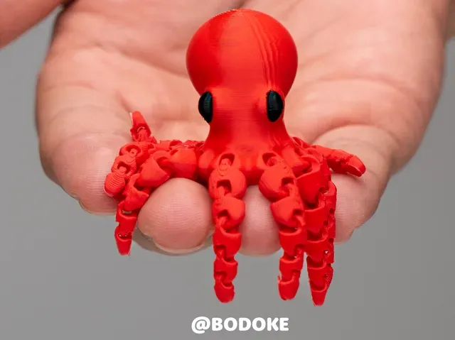 Flexi Octopus Realistic - Articulated — Фото 5 из 6