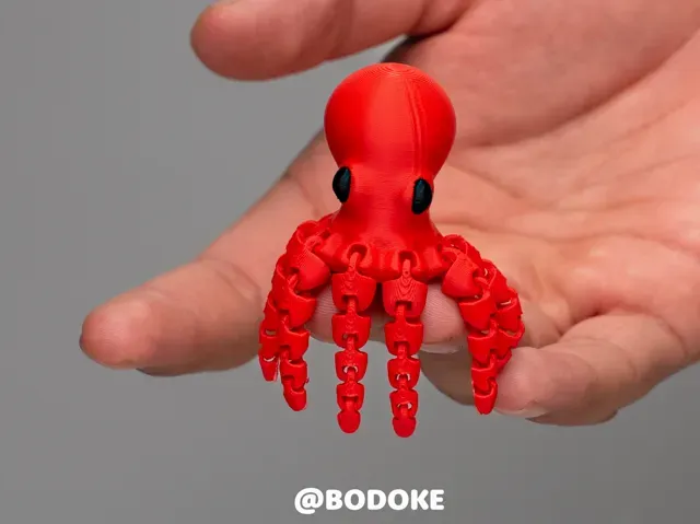 Flexi Octopus Realistic - Articulated — Фото 3 из 6