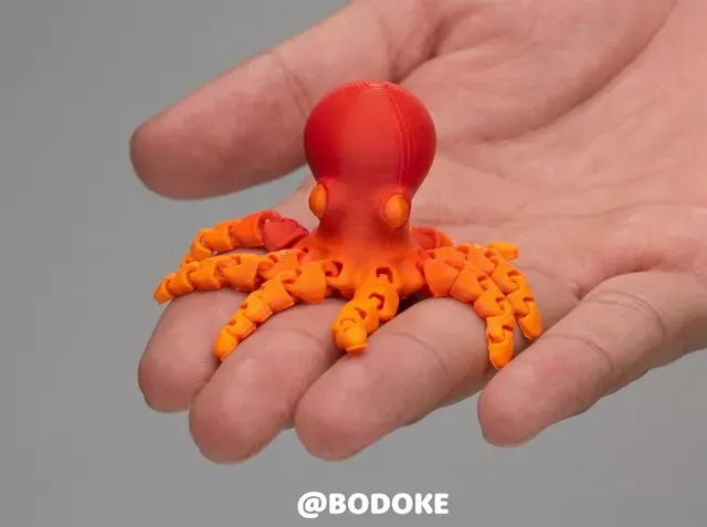 Flexi Octopus Realistic - Articulated — Фото 6 из 6