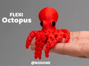 Flexi Octopus Realistic - Articulated