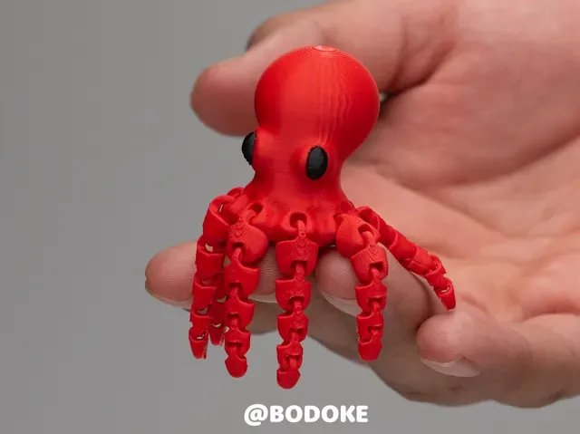 Flexi Octopus Realistic - Articulated — Фото 2 из 6