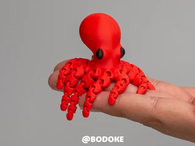 Flexi Octopus Realistic - Articulated — Фото 4 из 6