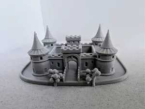 Medieval Castle Miniature – Fairy Tale Fort