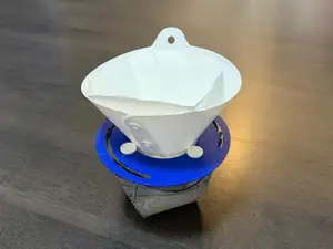 Ultralight V60 Coffee Dripper for camping & travel