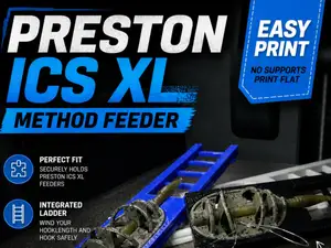 Organizer/Ladder for Preston ICS XL Method Feeder