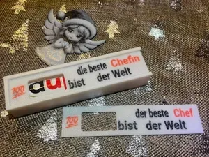 Duplo Chocolate bar Box- Gift Box-Chef-Chefin-Boss