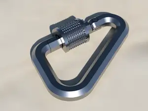 The Ultimate Screwgate Carabiner (Print-in-place)