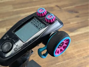 FlySky GT5 Aux Channel Knob/Dial - Rear Steer