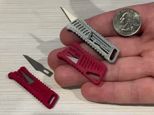 KNIFEY MICRO - tiny X-acto 11 sliding knife (EDC)
