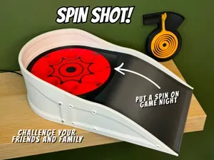 Spin Shot! Fun Target Game for Game Night