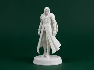 Sephiroth Final Fantasy VII Figurine 3D Model