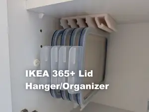Ikea 365+ Plastic Lid Hanger / Organizer