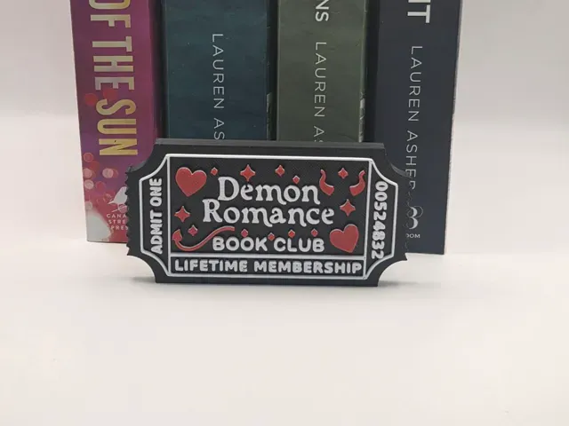 Demon Romance Book Club Ticket