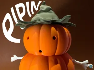 Pipin The Pumpkin Man Candy Box