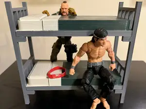 1/12 Scale Bunk Bed 