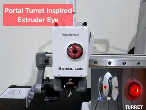 Portal Turret Inspired - Custom Extruder Wheel