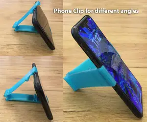 Phone Stand - Phone Clip for portrait or landscape