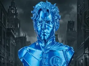 Nightwing/ Robin Bust