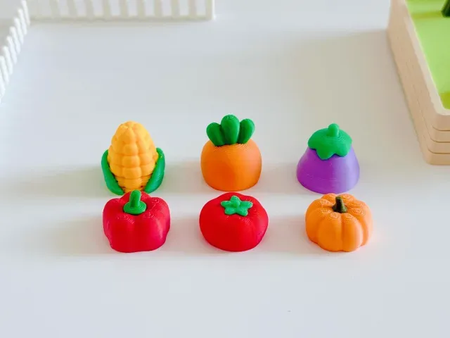 Mini Veggie Gargen & 6 Veggie Clickers — Image 3 of 7