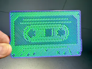 holographic effect cassette tape