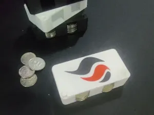 Philippine peso coin wallet/organizer