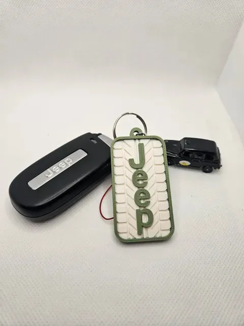 Jeep 3D Print Keychain Tire Texture Off-Road — Фото 2 из 5