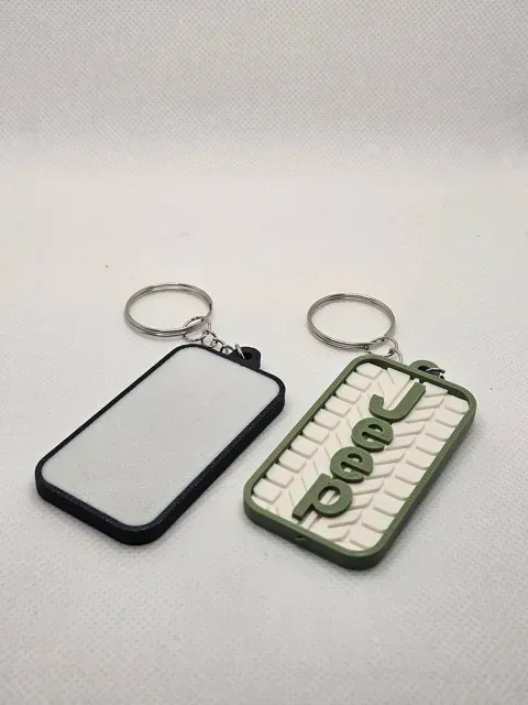Jeep 3D Print Keychain Tire Texture Off-Road — Фото 3 из 5