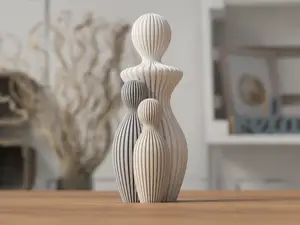 Mother's Day Statues (1 - 4 children)