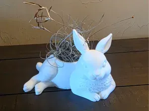 Easter Bunny Air Plant Planter Holder Garden