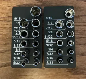 (7 variations) Imperial 1/4" Drive Socket Holders