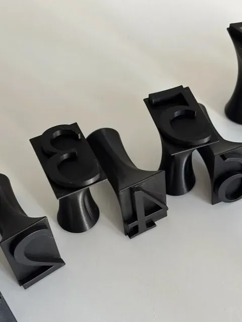 Classic Antiqua Pottery Number Stamp Set (0-9) — Image 5 of 14