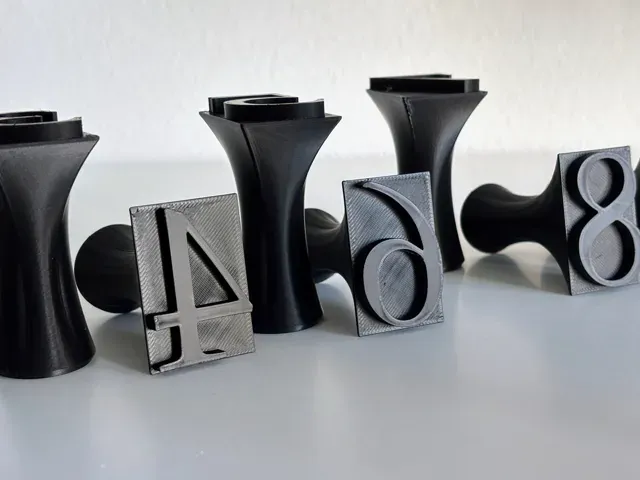 Classic Antiqua Pottery Number Stamp Set (0-9) — Image 11 of 14