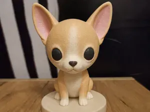 Cute Chihuahua Figurine – FDM Friendly