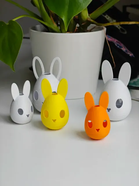 Bunny cat toy - Easter Egg treat toy — Фото 2 из 6