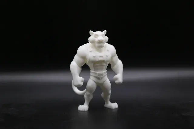 Cartoon Tiger Figurine — Image 2 of 9