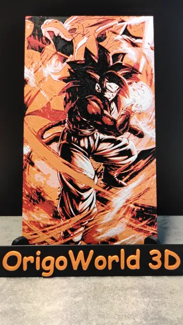 SanGoku SS4 v3 from DragonBall Z - HueForge — Фото 3 из 5