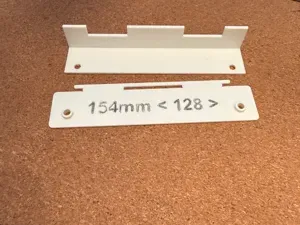 IKEA Griffe Bohrhilfe für 128mm Achse