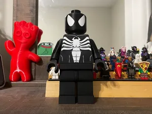 Symbiote Spider-Man 500% Brick Figure