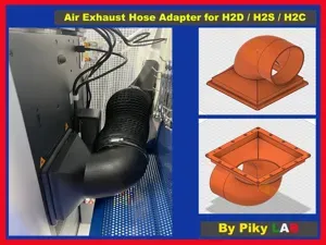 Air Exhaust Hose Adapter for H2D / H2S / H2C
