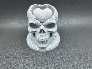 Heart on My Mind – Gothic Valentine Skull