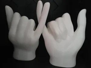 Shaka Hands – Dekoratives Handzeichen Set