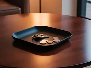 Square Design Catchall Tray
