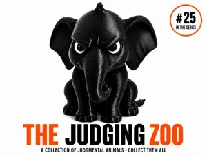 Grumpy Elephant – The Judging Zoo #25 - NO AMS