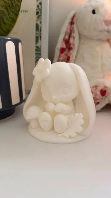 Cozy Woodland Bunny | Cute Desk & Nursery Decor — Image 2 of 4