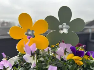Deko Blume mit Stecker
