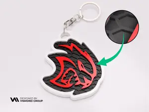 Dodge Hellcat Keychain
