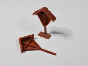 H0 1:87 wayside cross alpine